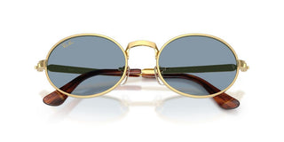Ray-Ban RB 3931 unisex Gold Round Sunglasses