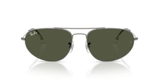 Ray-ban Rb 3945 Unisex Ruthenium Oval Sunglasses