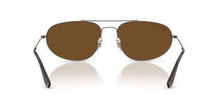 Ray-Ban RB 3945 unisex Ruthenium Oval Sunglasses