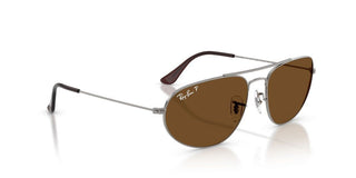 Ray-Ban RB 3945 unisex Ruthenium Oval Sunglasses
