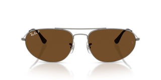 Ray-ban Rb 3945 Unisex Ruthenium Oval Sunglasses
