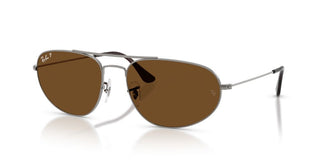 Ray-Ban RB 3945 unisex Ruthenium Oval Sunglasses