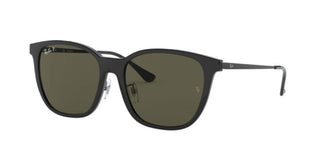Ray-Ban RB 4333D unisex Black Squared Sunglasses