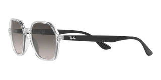 Ray-Ban RB 4361 unisex Transparent Geometric Sunglasses