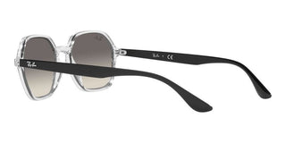 Ray-Ban RB 4361 unisex Transparent Geometric Sunglasses