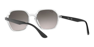 Ray-Ban RB 4361 unisex Transparent Geometric Sunglasses
