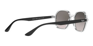 Ray-Ban RB 4361 unisex Transparent Geometric Sunglasses