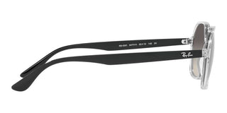 Ray-Ban RB 4361 unisex Transparent Geometric Sunglasses