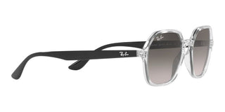 Ray-Ban RB 4361 unisex Transparent Geometric Sunglasses