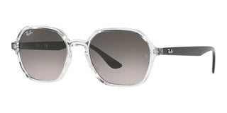Ray-Ban RB 4361 unisex Transparent Geometric Sunglasses