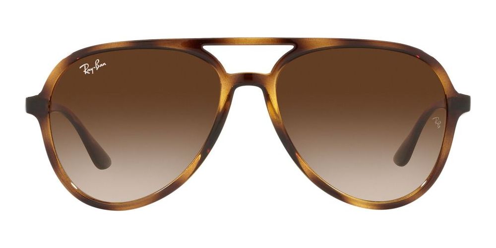 Ray-ban Rb 4376 Unisex Havana Pilot Sunglasses – Otticanet
