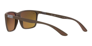 Ray-Ban RB 4385 men Brown Squared Sunglasses