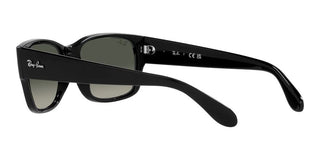 Ray-Ban RB 4388 unisex Black Squared Sunglasses