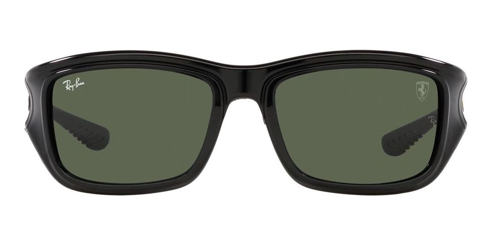 Ray Ban RB 4405M unisex Black Visor Sunglasses Otticanet US