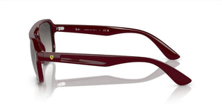 Ray-Ban RB 4414M unisex Red Geometric Sunglasses