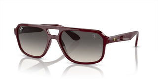 Ray-Ban RB 4414M unisex Red Geometric Sunglasses