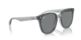 Ray-ban Rb 4423d Unisex Grey Squared Sunglasses
