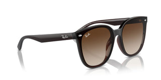 Ray-ban Rb 4423d Unisex Brown Squared Sunglasses