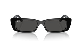 Ray-ban Rb 4425 Unisex Black Geometric Sunglasses
