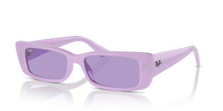 Ray-ban Rb 4425 Unisex Violet Geometric Sunglasses