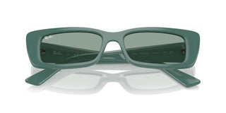 Ray-ban Rb 4425 Unisex Green Geometric Sunglasses