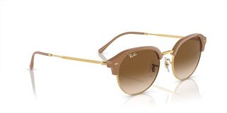Ray-Ban RB 4429 unisex Brown Geometric Sunglasses