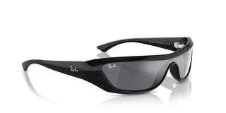 Ray-ban Rb 4431 Unisex Black Rectangle Sunglasses