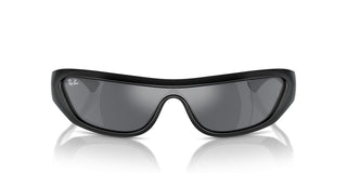 Ray-ban Rb 4431 Unisex Black Rectangle Sunglasses