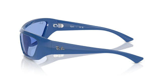 Ray-ban Rb 4431 Unisex Blue Rectangle Sunglasses