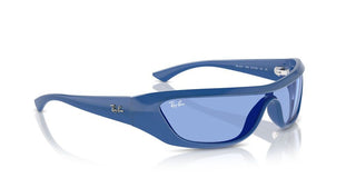 Ray-ban Rb 4431 Unisex Blue Rectangle Sunglasses