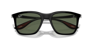 Ray-ban Rb 4433m Unisex Black Squared Sunglasses