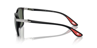 Ray-ban Rb 4433m Unisex Black Squared Sunglasses