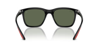 Ray-ban Rb 4433m Unisex Black Squared Sunglasses