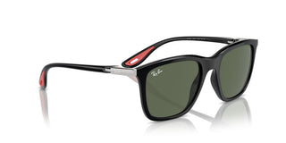 Ray-ban Rb 4433m Unisex Black Squared Sunglasses