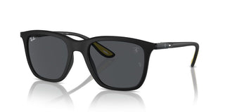 Ray-ban Rb 4433m Unisex Black Squared Sunglasses