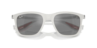 Ray-ban Rb 4433m Unisex White Squared Sunglasses