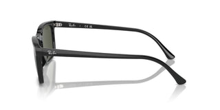 Ray-ban Rb 4435 Unisex Black Squared Sunglasses