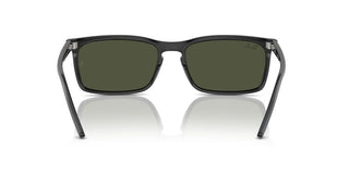 Ray-ban Rb 4435 Unisex Black Squared Sunglasses