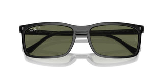 Ray-Ban RB 4435 unisex Black Squared Sunglasses