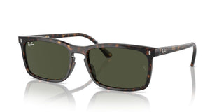 Ray-ban Rb 4435 Unisex Havana Squared Sunglasses