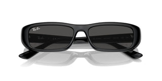 Ray-ban Rb 4436d Unisex Black Geometric Sunglasses