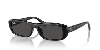 Ray-ban Rb 4436d Unisex Black Geometric Sunglasses