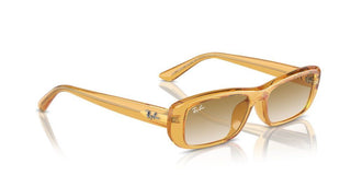 Ray-ban Rb 4436d Unisex Yellow Geometric Sunglasses