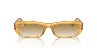 Ray-ban Rb 4436d Unisex Yellow Geometric Sunglasses