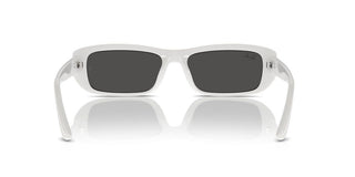 Ray-ban Rb 4436d Unisex White Geometric Sunglasses