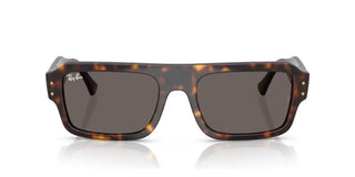 Ray-ban Rb 4454 Unisex Havana Rectangle Sunglasses
