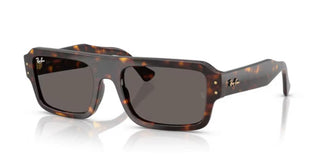 Ray-ban Rb 4454 Unisex Havana Rectangle Sunglasses