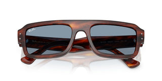 Ray-ban Rb 4454 Unisex Havana Rectangle Sunglasses