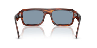 Ray-ban Rb 4454 Unisex Havana Rectangle Sunglasses