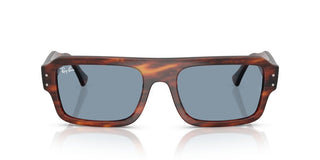 Ray-ban Rb 4454 Unisex Havana Rectangle Sunglasses